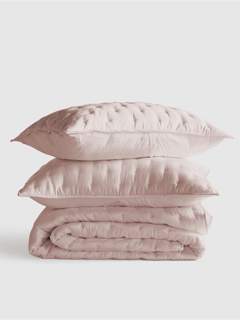 Quince Soft Blush Quilt Set - Full/Queen SOLD OUT